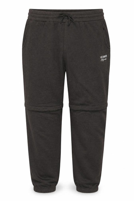 Lee Cooper Men’s Brown 2XL Fleece Jogger Sweatpants Drawstring