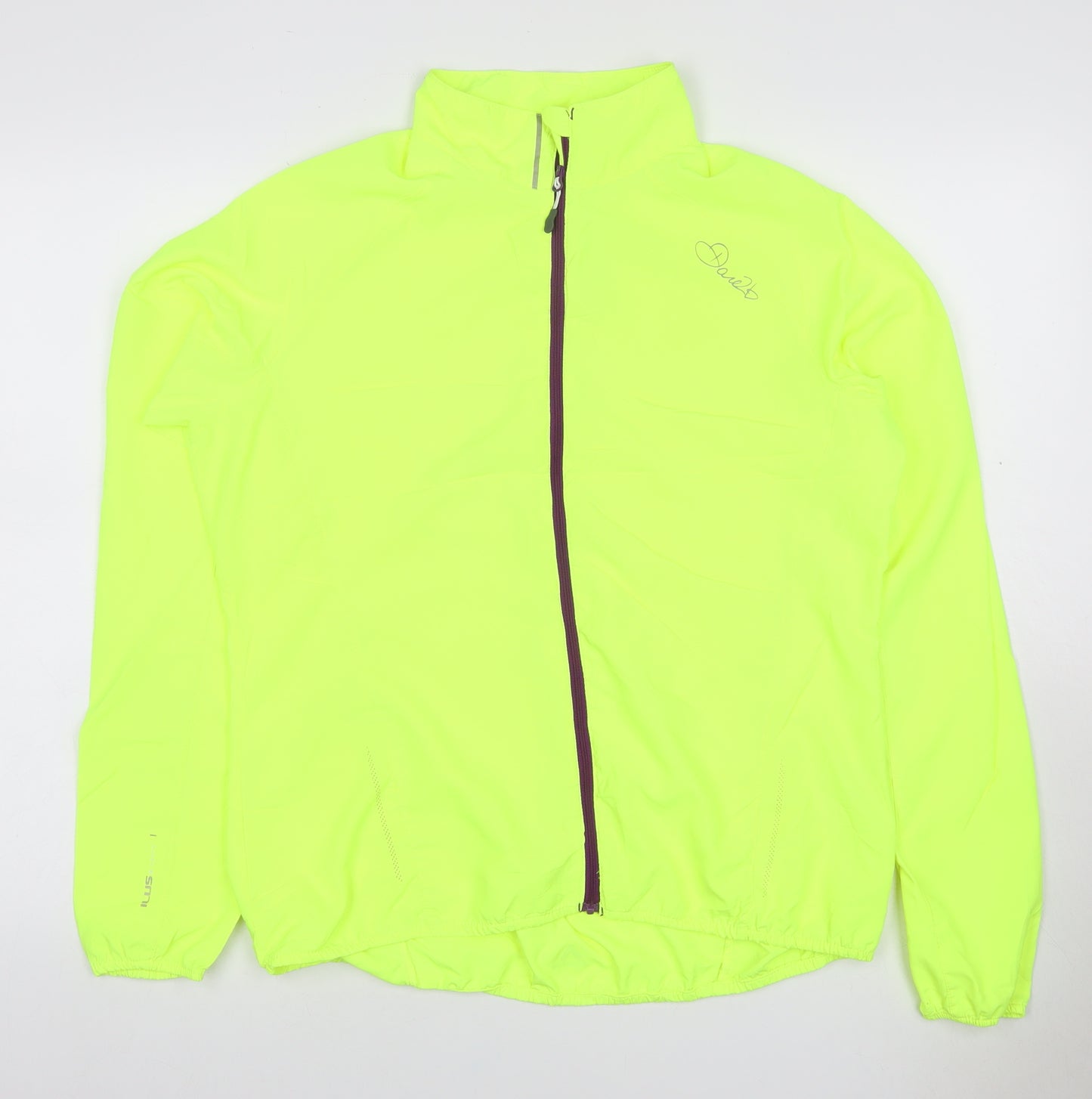 Dare 2b Women's Yellow UK 14 Lightweight Full Zip Windbreaker Jacket