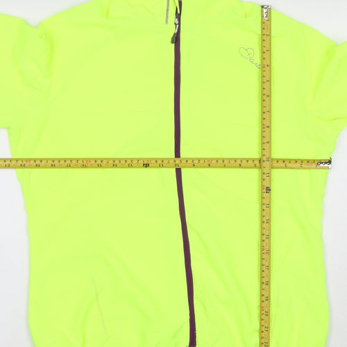 Dare 2b Women's Yellow UK 14 Lightweight Full Zip Windbreaker Jacket