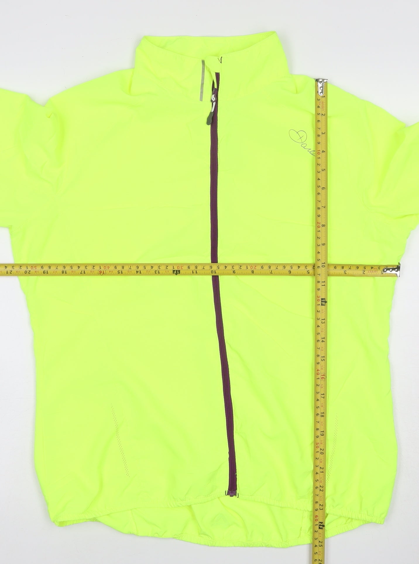 Dare 2b Women's Yellow UK 14 Lightweight Full Zip Windbreaker Jacket