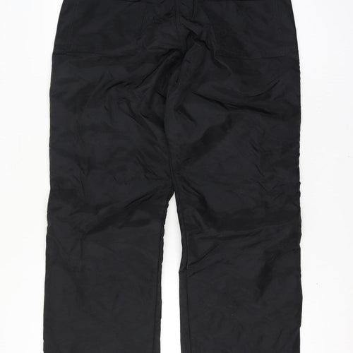 Labonville Men’s Black Insulated Trousers 30Inch Straight Leg