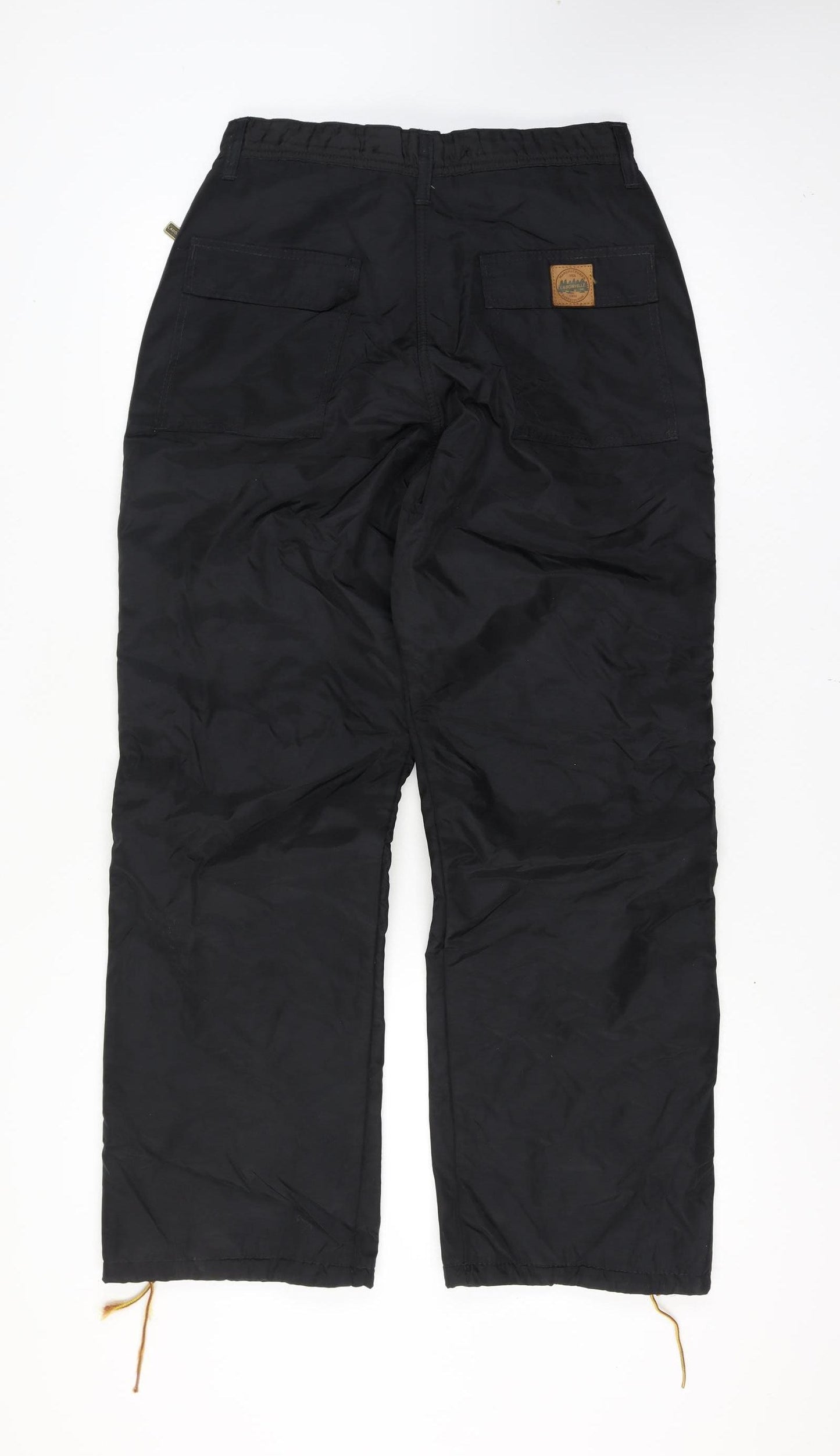 Labonville Men’s Black Insulated Trousers 30Inch Straight Leg