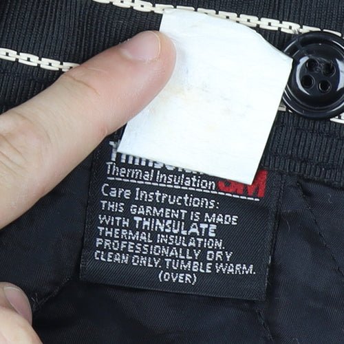 Labonville Men’s Black Insulated Trousers 30Inch Straight Leg