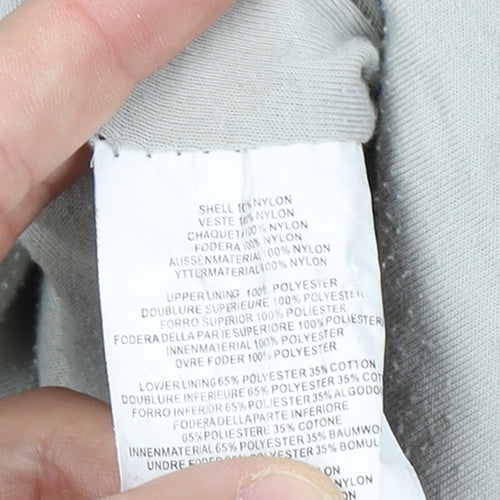 Bauer Mens Black M Basic Jacket Full Zip Hockey Logo Sports Coat