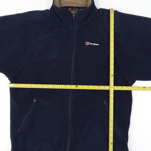 Berghaus Men’s Navy M Fleece Basic Jacket Full Zip Outdoor