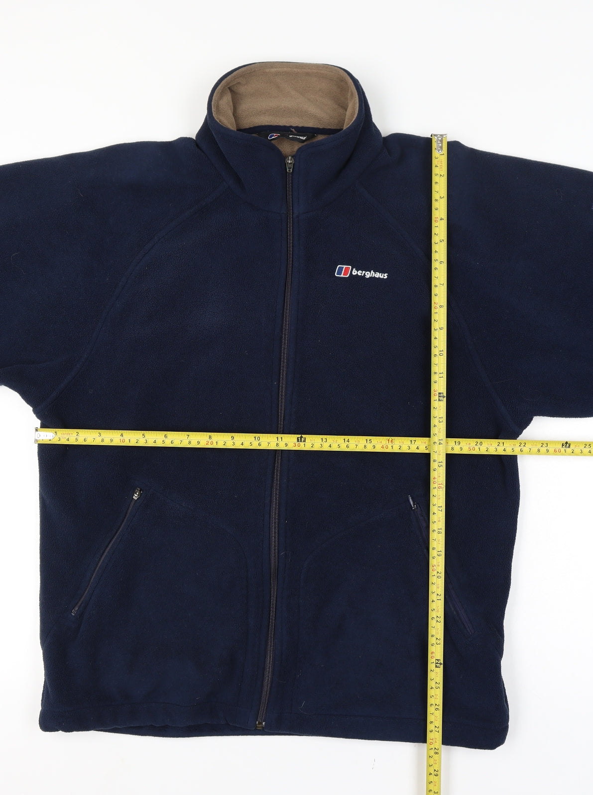 Berghaus Men’s Navy M Fleece Basic Jacket Full Zip Outdoor