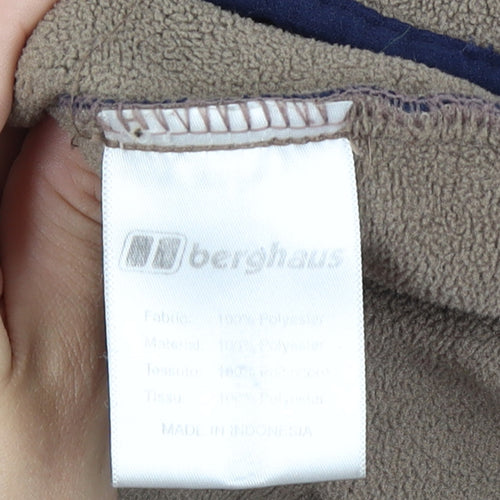 Berghaus Men’s Navy M Fleece Basic Jacket Full Zip Outdoor