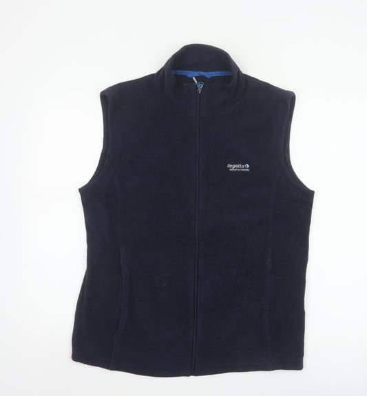 Regatta Men Blue M Fleece Bodywarmer Full Zip Outdoor Waistcoat
