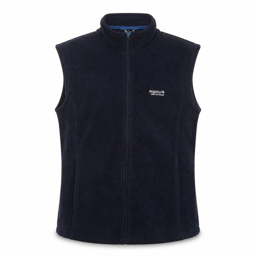 Regatta Men Blue M Fleece Bodywarmer Full Zip Outdoor Waistcoat