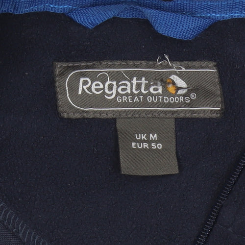 Regatta Men Blue M Fleece Bodywarmer Full Zip Outdoor Waistcoat