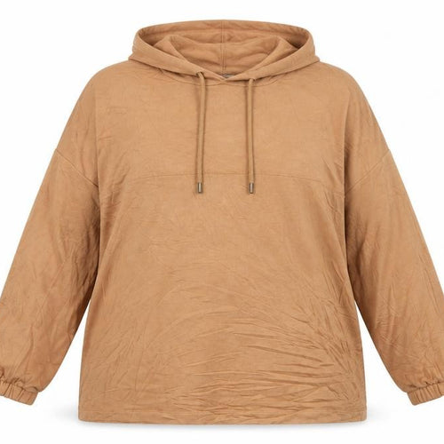 Marks & Spencer Women Beige UK 16 Hooded Lounge Set Jumper Trousers