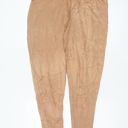 Marks & Spencer Women Beige UK 16 Hooded Lounge Set Jumper Trousers