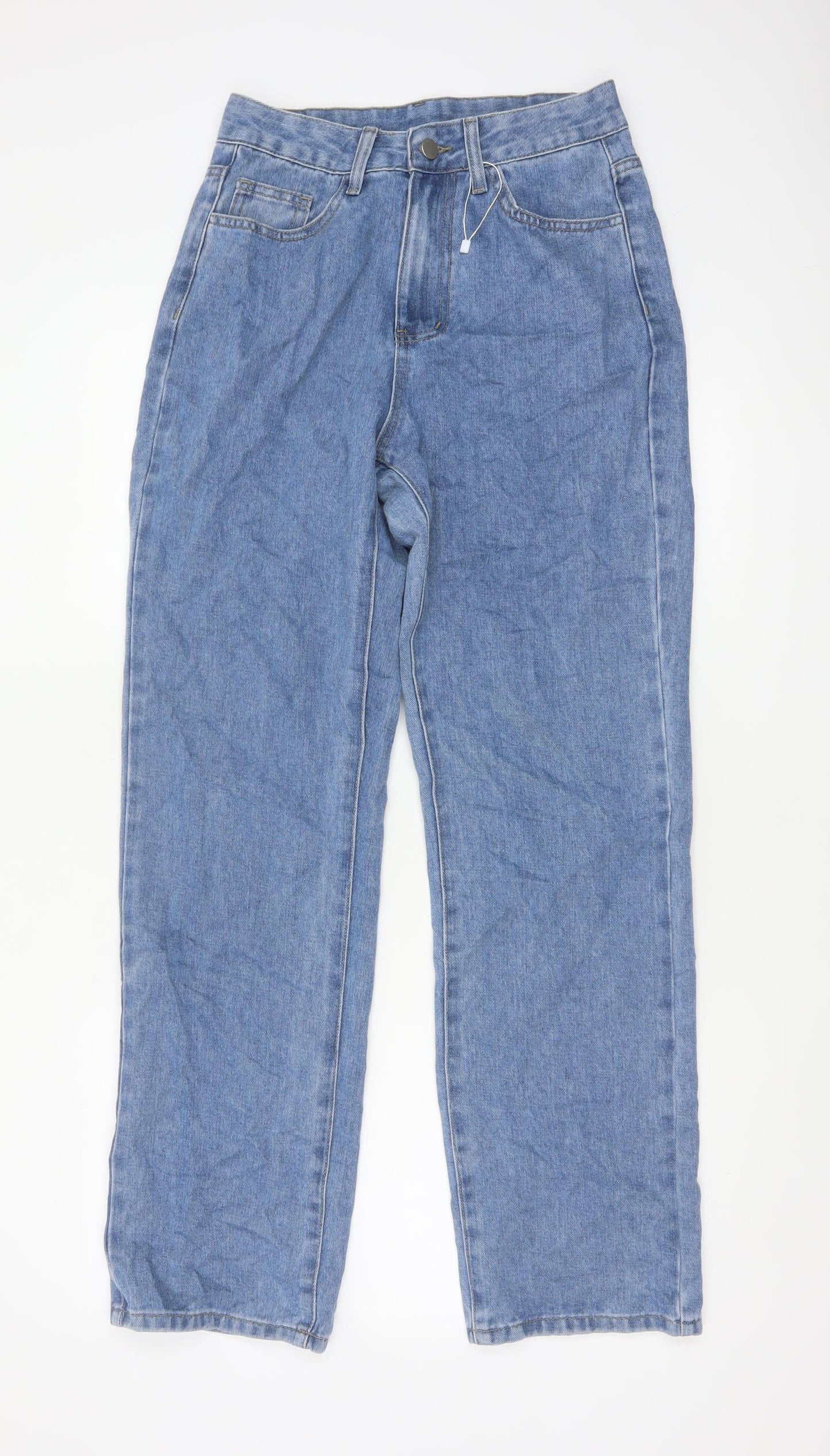 NVFelix Women’s Blue Size S High Rise Straight Leg Denim Jeans