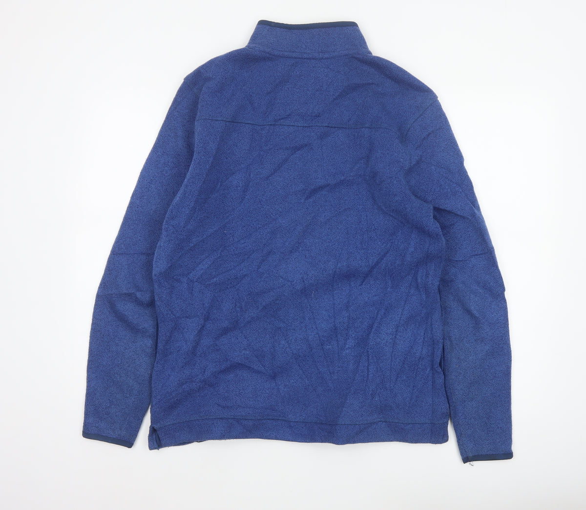 Weird Fish Men’s Blue M 1/4 Zip Fleece Pullover Sweatshirt