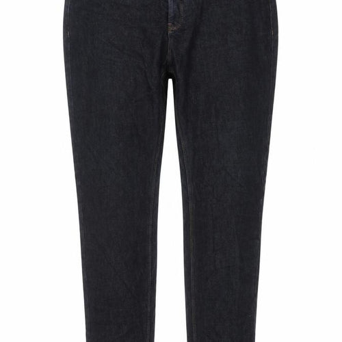 Autograph Women’s Dark Blue UK 16 Slim Tapered Stretch Jeans