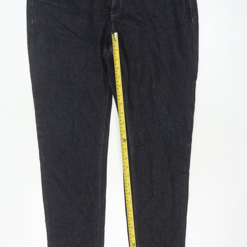 Autograph Women’s Dark Blue UK 16 Slim Tapered Stretch Jeans