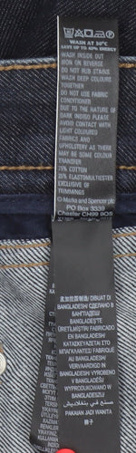 Autograph Women’s Dark Blue UK 16 Slim Tapered Stretch Jeans