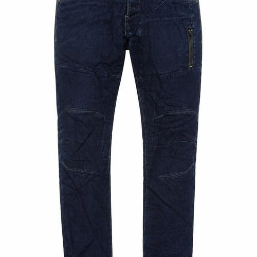 Voi Jeans Men’s Blue W36 L32 Vader Tapered Denim Jeans Zip Pocket