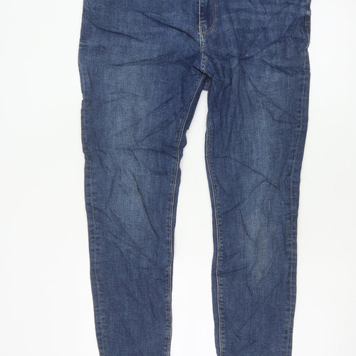 M&S Women’s Blue UK 16 Indigo Collection Skinny Stretch Jeans