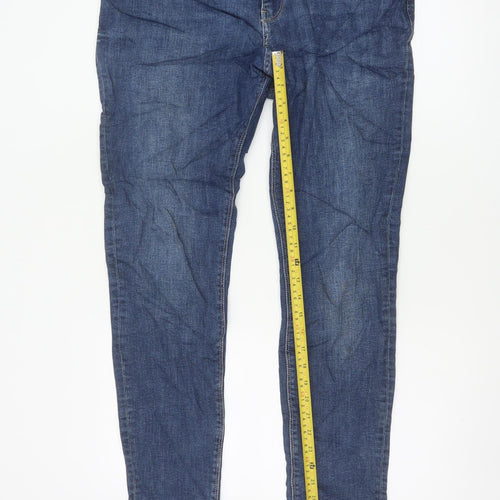 M&S Women’s Blue UK 16 Indigo Collection Skinny Stretch Jeans