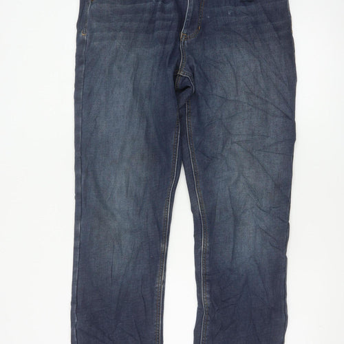 Weatherproof Men’s Blue 34x32 Regular Straight Stretch Jeans