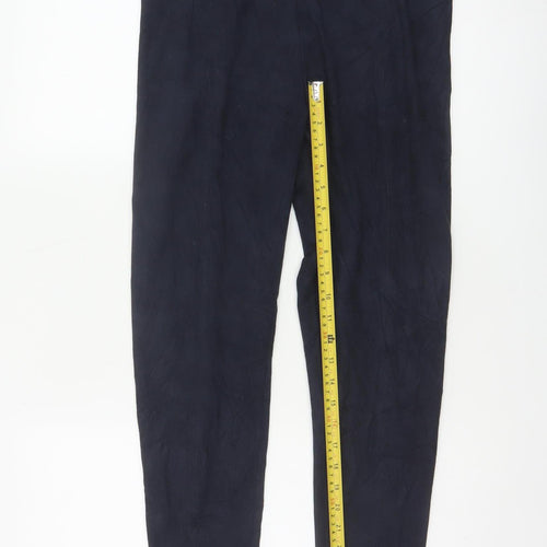 M&S Women’s Navy Blue Size 14 Stretch Skinny Leggings Regular