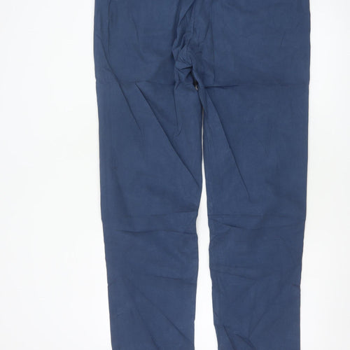 Crew Clothing Co. Men’s Blue 38 Long Cotton Straight Chino Trousers