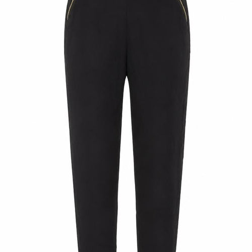 Dorothy Perkins Women’s Black UK 10 Skinny Trousers Gold Zip Pockets