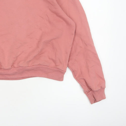 Hollister Women’s Pink XS Pullover Crew Neck Sweatshirt Fleece