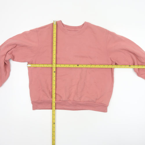 Hollister Women’s Pink XS Pullover Crew Neck Sweatshirt Fleece