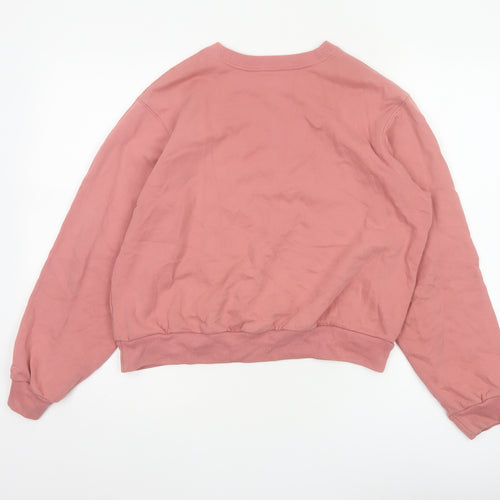 Hollister Women’s Pink XS Pullover Crew Neck Sweatshirt Fleece