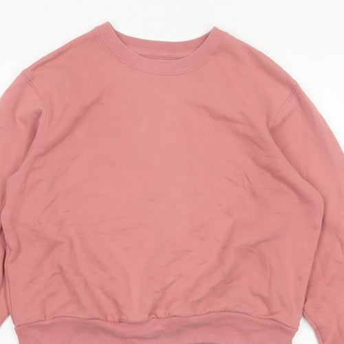 Hollister Women’s Pink XS Pullover Crew Neck Sweatshirt Fleece