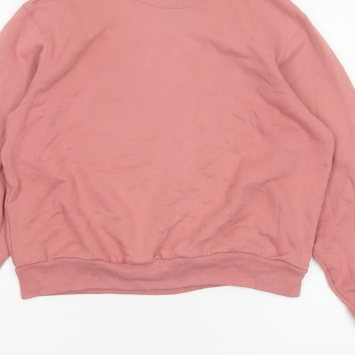 Hollister Women’s Pink XS Pullover Crew Neck Sweatshirt Fleece