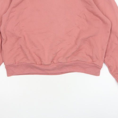 Hollister Women’s Pink XS Pullover Crew Neck Sweatshirt Fleece