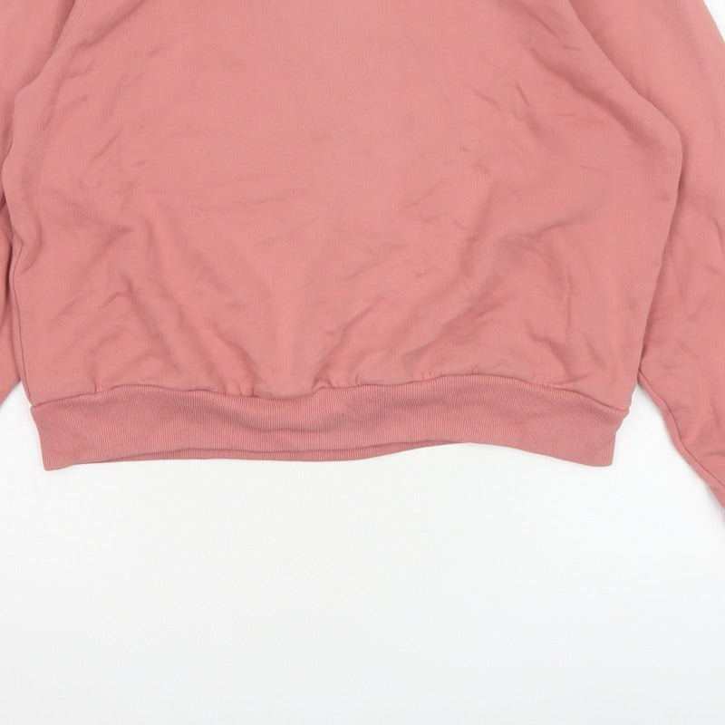 Hollister Women’s Pink XS Pullover Crew Neck Sweatshirt Fleece