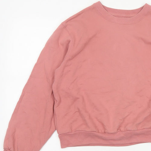 Hollister Women’s Pink XS Pullover Crew Neck Sweatshirt Fleece