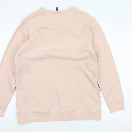 Baukjen Women Beige UK 12 Pullover Crew Neck Sweatshirt