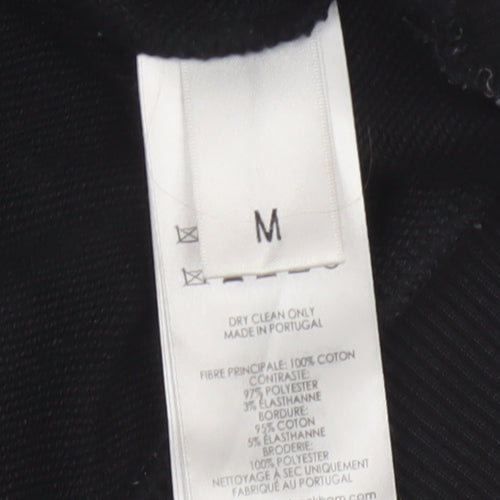 Victoria Victoria Beckham Women Black M City Graphic Pullover Sweatshirt