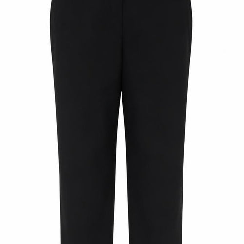 Marks & Spencer Women Black UK 14 Straight Tailored Work Trousers