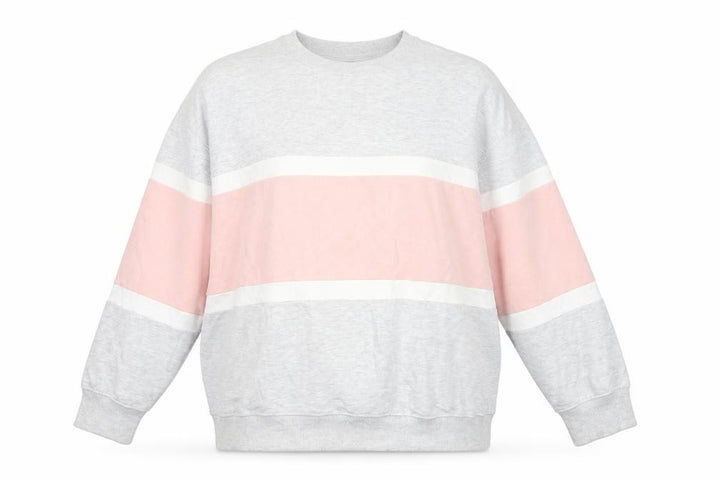 New Look Women’s Multicoloured Colourblock Fleece Sweatshirt Size L