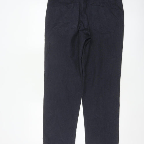 Marks & Spencer Men's Blue 34in 29in Straight Trousers