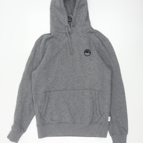 SoulCal & Co Unisex Adults Grey S Pullover Hoodie Logo