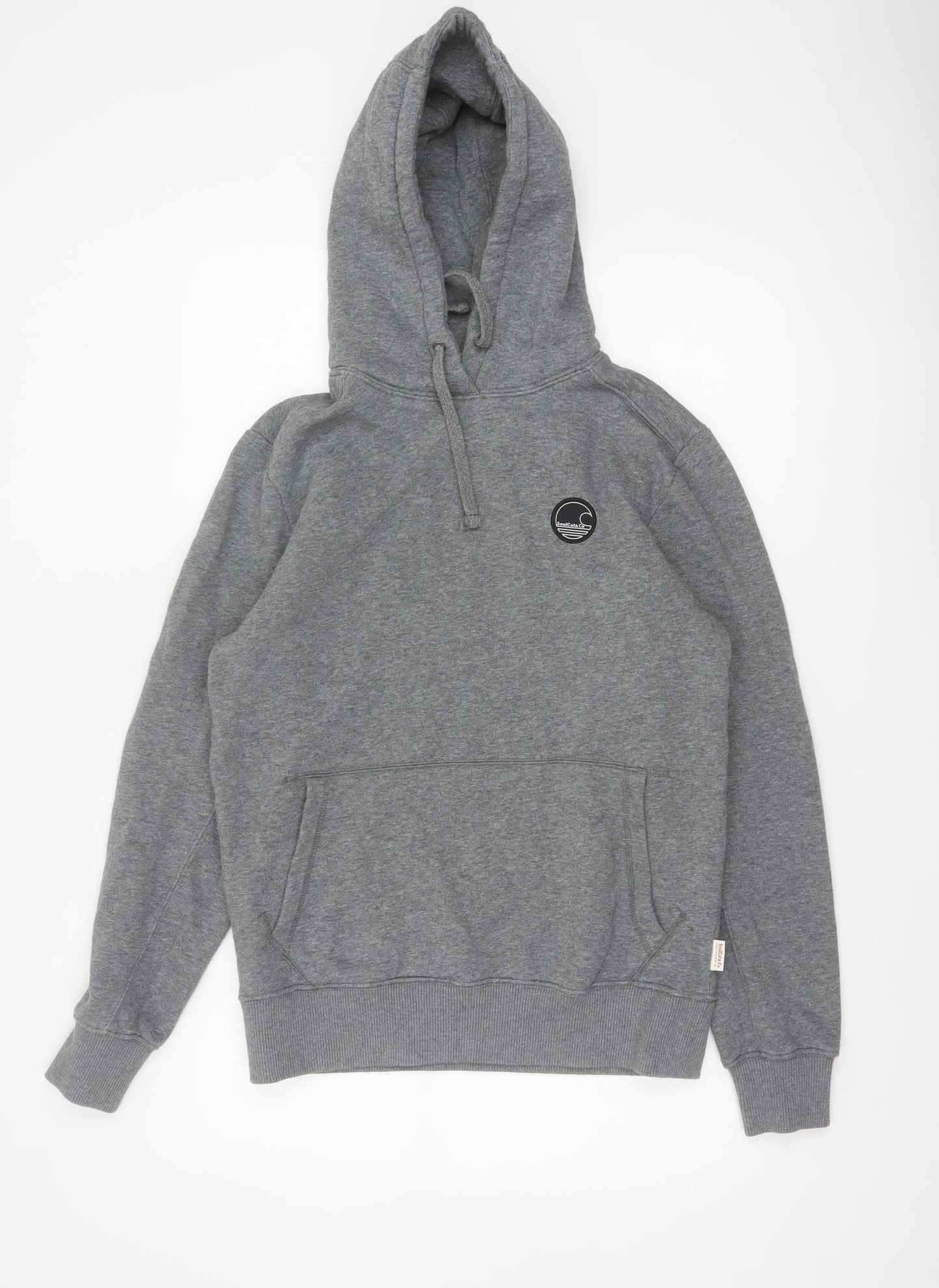 SoulCal & Co Unisex Adults Grey S Pullover Hoodie Logo