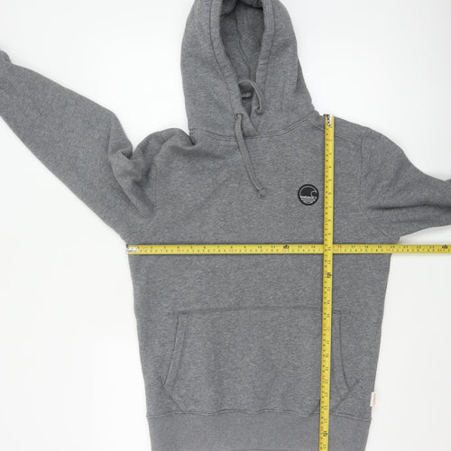 SoulCal & Co Unisex Adults Grey S Pullover Hoodie Logo