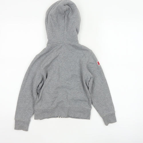 Hudson's Bay Boys Grey 5 Years Canada Olympic Full Zip Hoodie