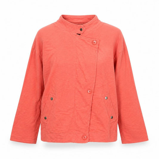 Next Women’s Orange Size 14 Lightweight Cotton Button Jacket