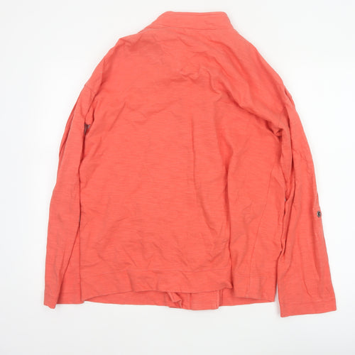 Next Women’s Orange Size 14 Lightweight Cotton Button Jacket