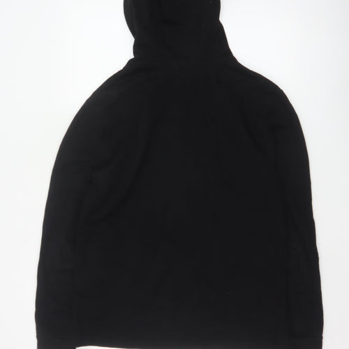 ASOS Men’s Black M Full Zip Hoodie Khaki Utility Pockets Cotton
