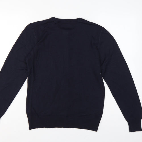 Berkertex Women’s Blue UK 10 Button Cardigan Long Sleeve Knit