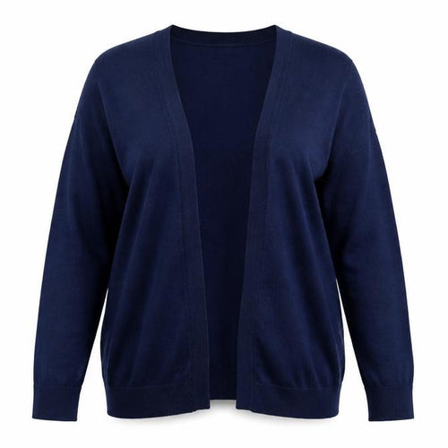 Rohan Women’s Blue Size 18 Merino Wool Open V-Neck Cardigan